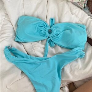 Turquoise Bikini Set